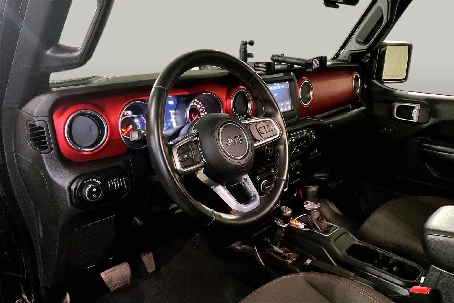 Used 2020 Black Clearcoat Jeep Rubicon image 16