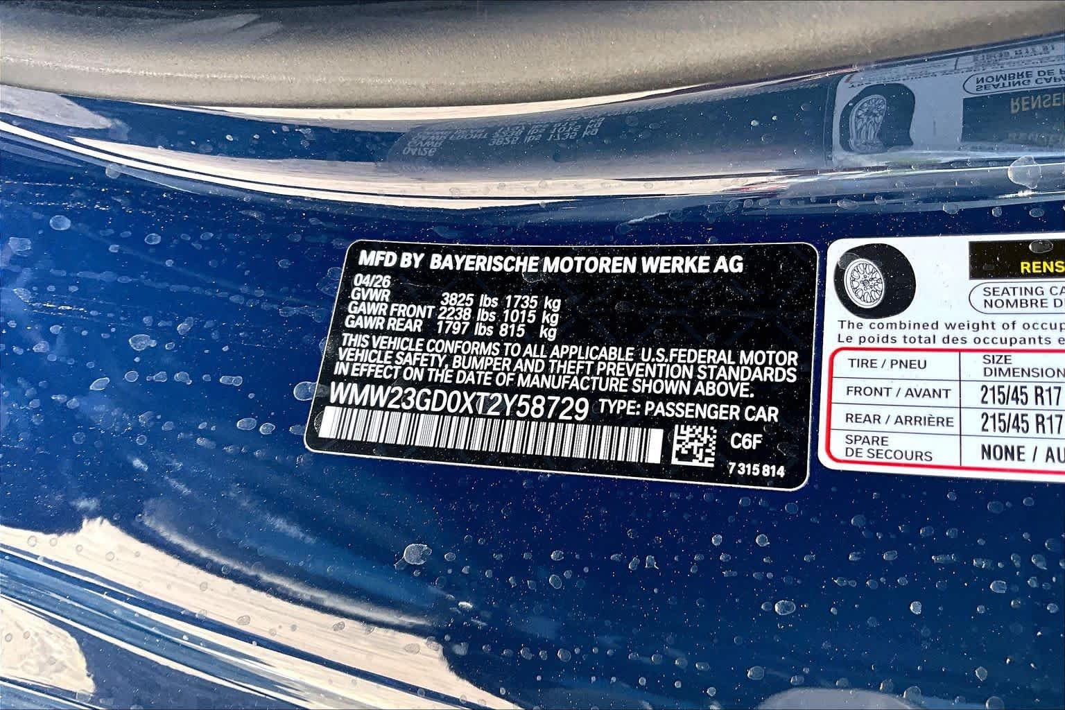 New 2026 Indigo Sunset Blue Metallic MINI Signature Plus image 17