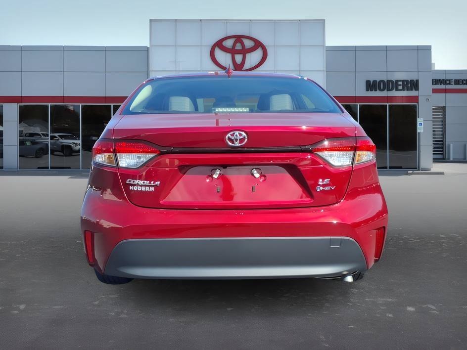 Certified Used 2026 Ruby Flare Pearl Toyota Hybrid LE image 4