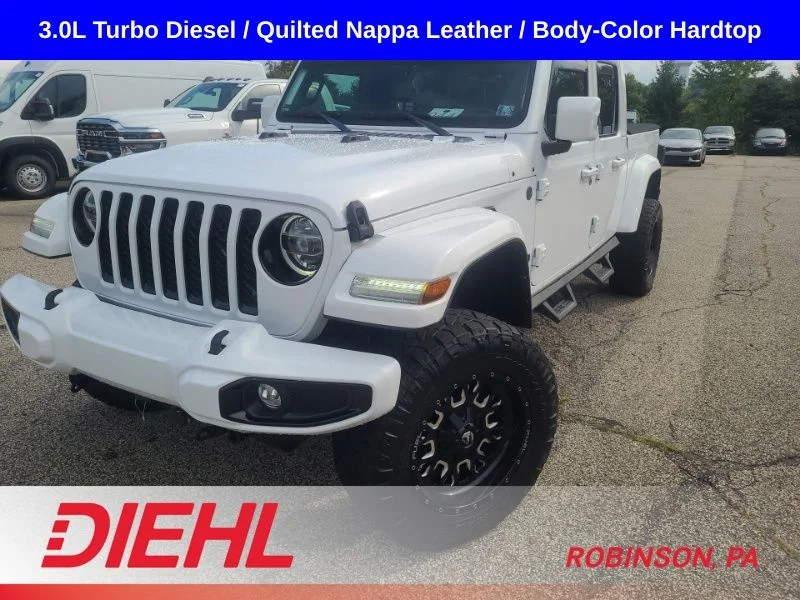 Used 2021 White Jeep Overland image 1