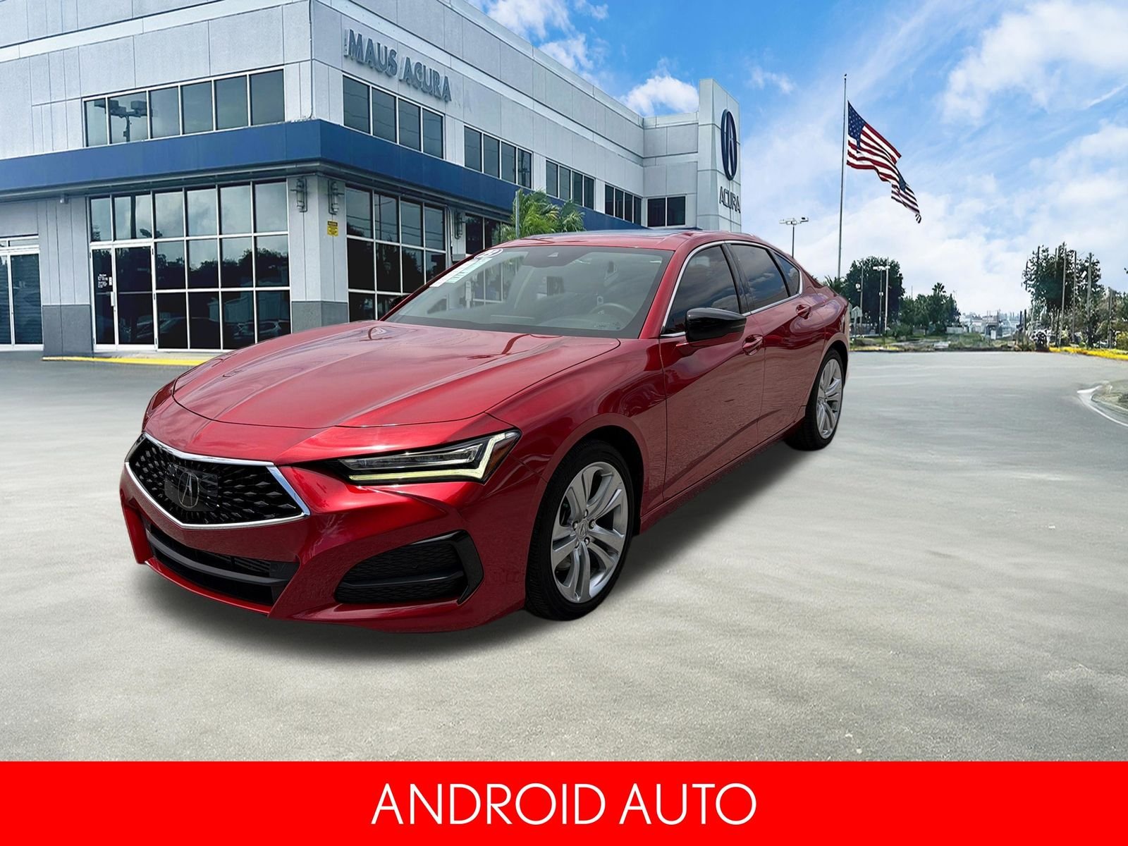 Used 2023 Performance Red Pearl Acura Technology Package image 9
