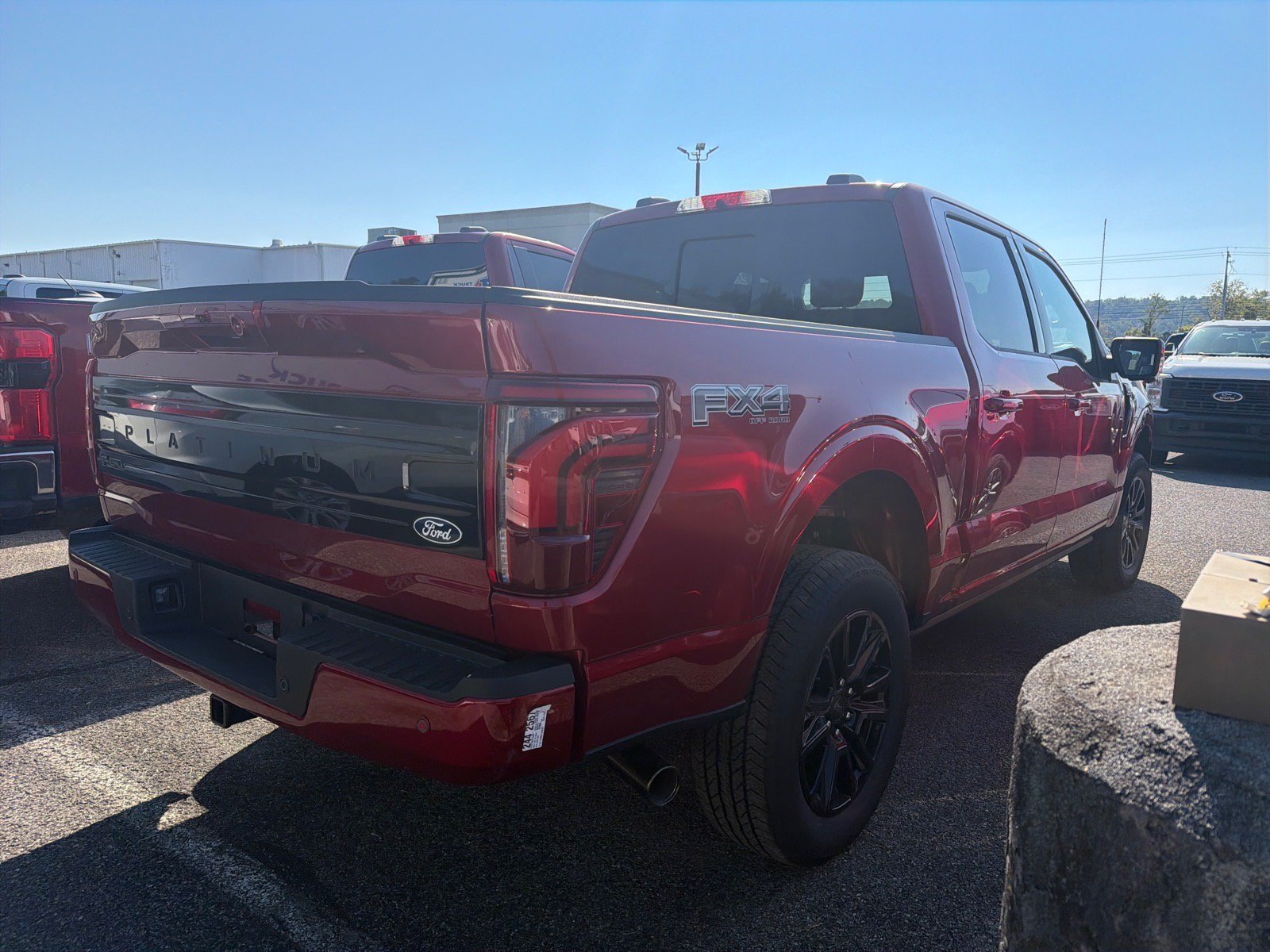 New 2026 Ruby Red Metallic Tinted Clearcoat Ford Platinum® image 5
