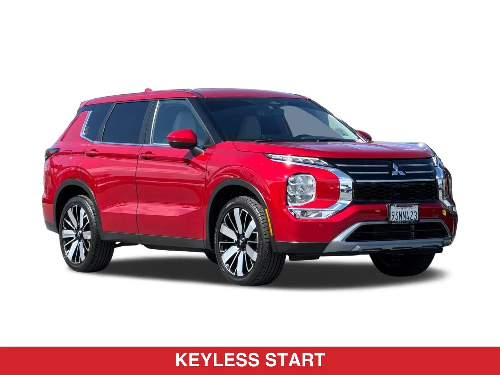 Used 2025 Red Diamond Mitsubishi SE image 2