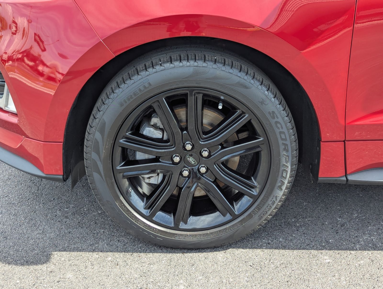 Certified Used 2022 Red Metallic Ford ST Line image 37