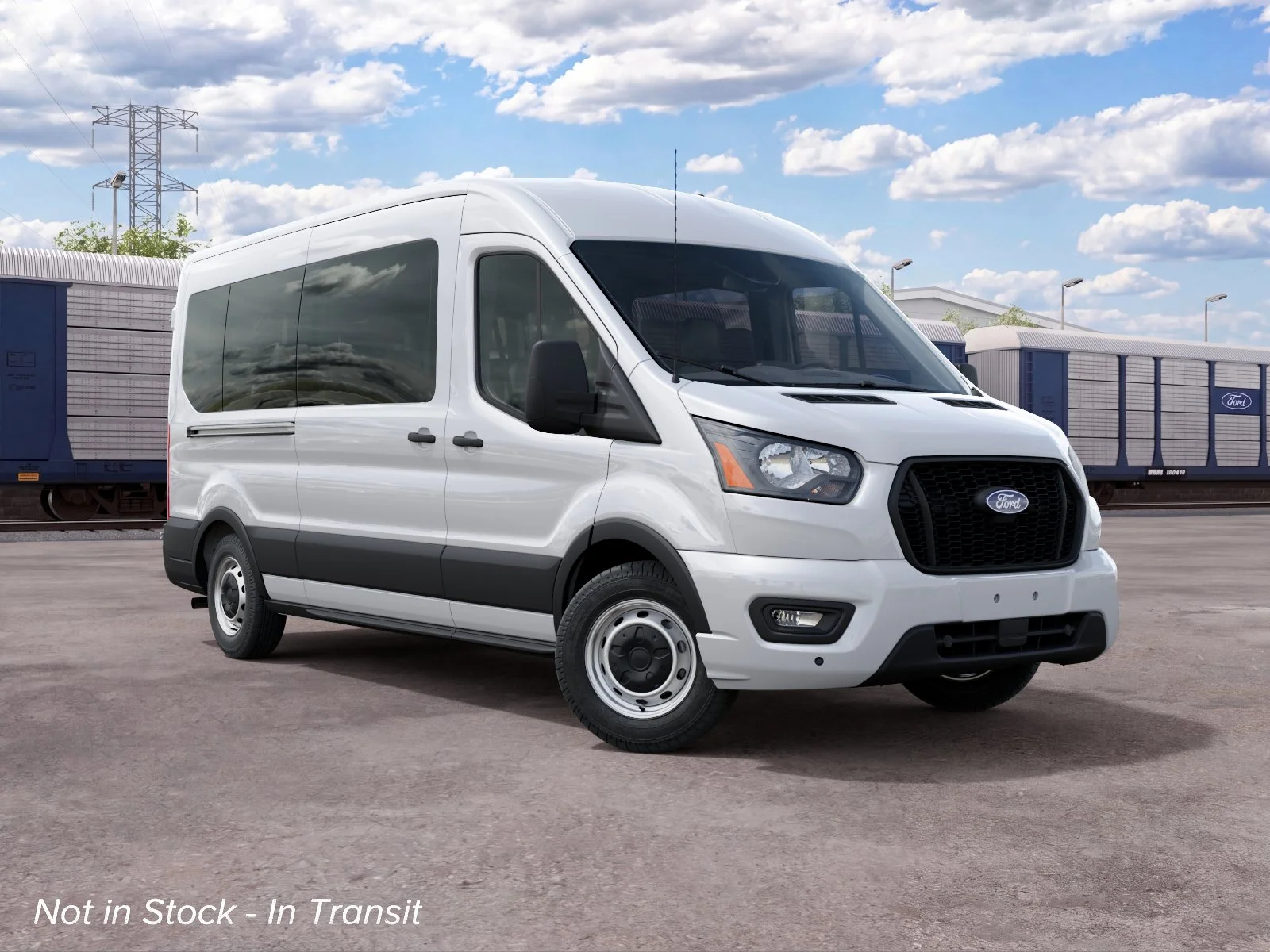 New 2027 Oxford White Ford Passenger Van XL image 25