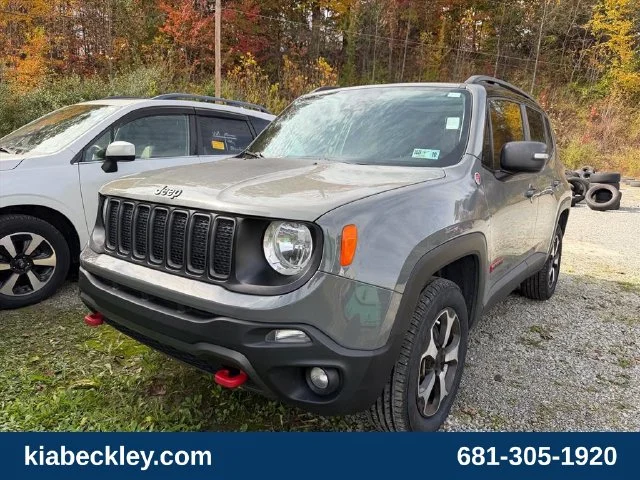 Used 2021 Gray Jeep Trailhawk image 2