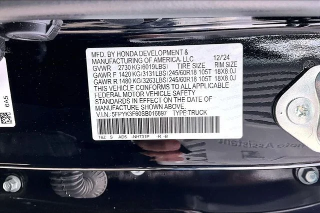 2025 Honda Ridgeline TrailSport - Photo 11