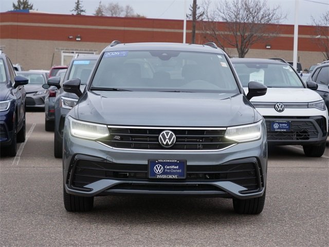 Certified 2024 Volkswagen Tiguan SE R-LINE BLACK with VIN 3VV8B7AX4RM196828 for sale in Inver Grove Heights, Minnesota