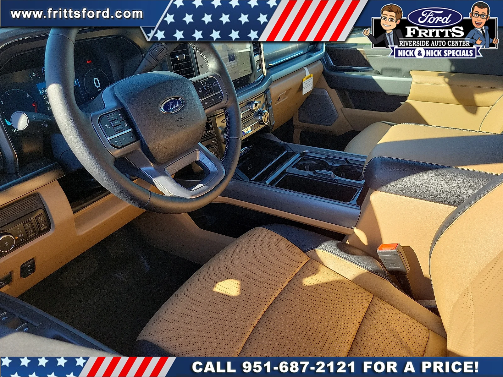 Used 2026 Ruby Red Metallic Ford LARIAT image 3