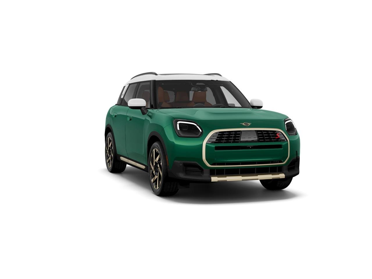 New 2027 British Racing Green IV Metallic MINI ICONIC image 1