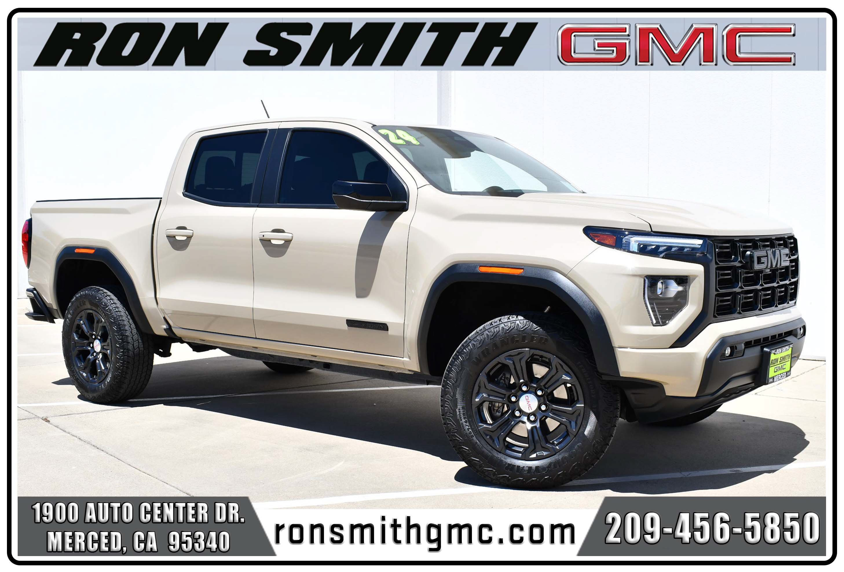 Used 2024 Desert Sand Metallic GMC Elevation image 1