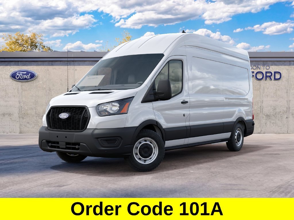 New 2027 Oxford White Ford Cargo Van image 3