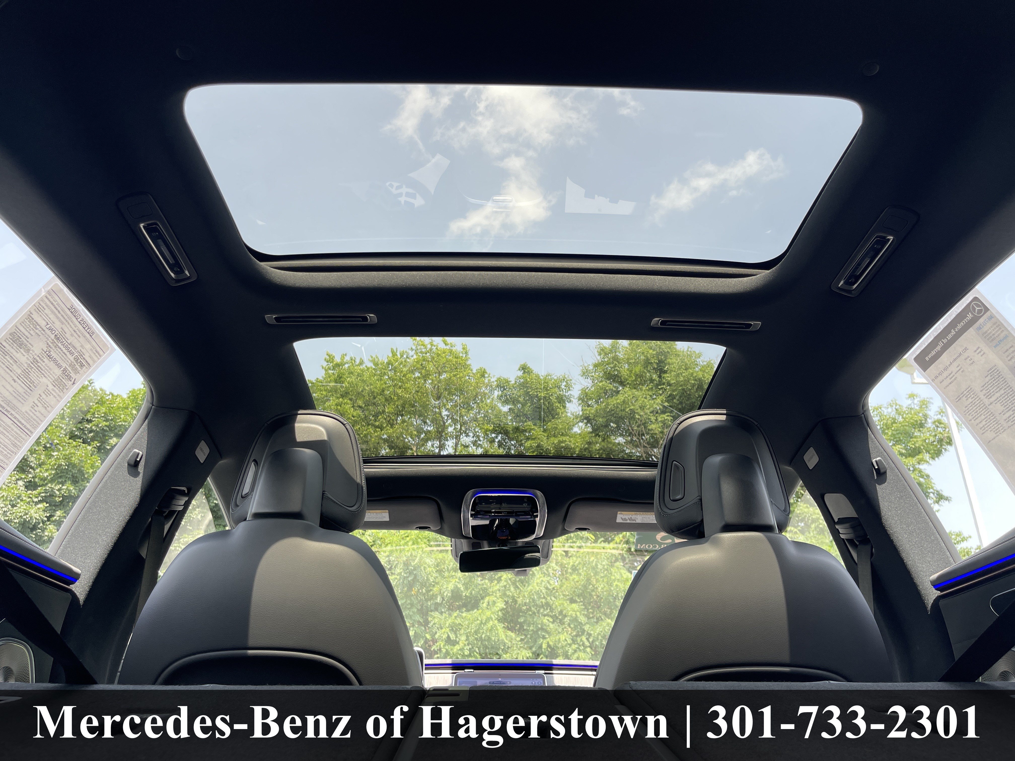 Certified Used 2023 Obsidian Black Metallic Mercedes-Benz EQS 450 4MATIC® Sedan image 32