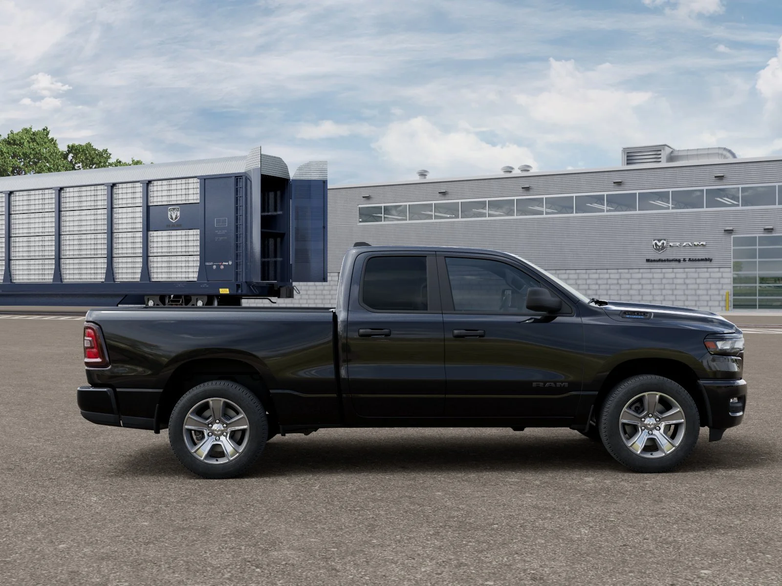 New 2026 Diamond Black Crystal Pearl-Coat Exterior Paint RAM Express image 21