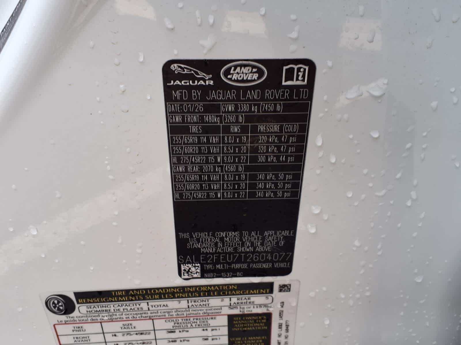 New 2026 Fuji White Land Rover X-Dynamic SE image 24
