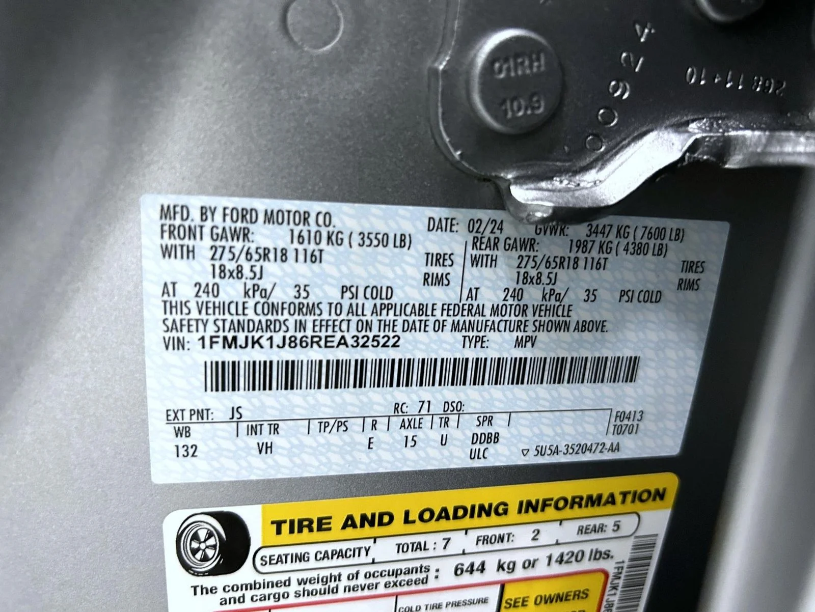 Used 2024 Silver Ford XLT image 26