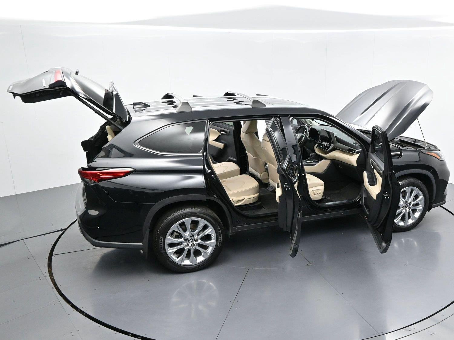 Used 2023 Midnight Black Metallic Toyota Limited image 49