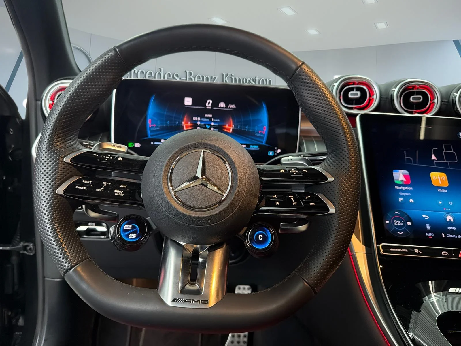 Certified Used 2025 Black Mercedes-Benz AMG GLC 43 4MATIC+ SUV image 14