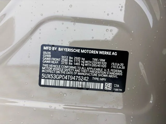 New 2026 Dune Grey Metallic BMW 30 xDrive image 20