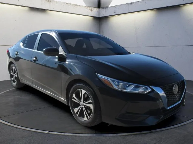 Used 2023 Super Black Nissan SV image 2