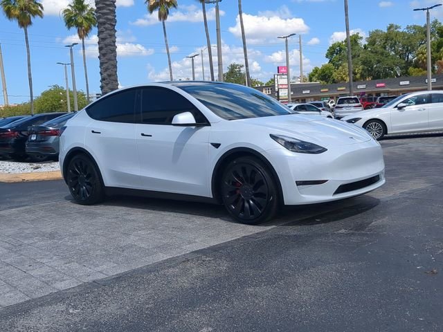 Used 2022 Tesla Model Y Performance with VIN 7SAYGDEF0NF459575 for sale in Tampa, FL
