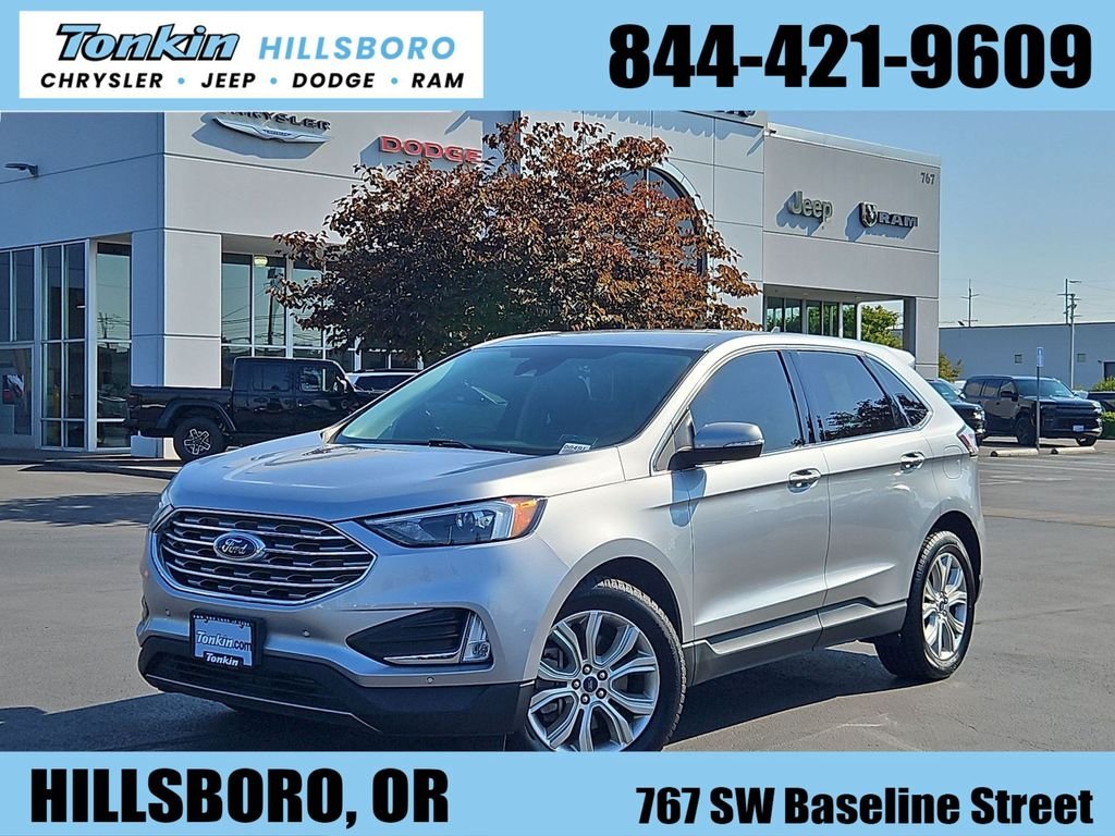 Used 2022 Silver Ford Titanium image 1