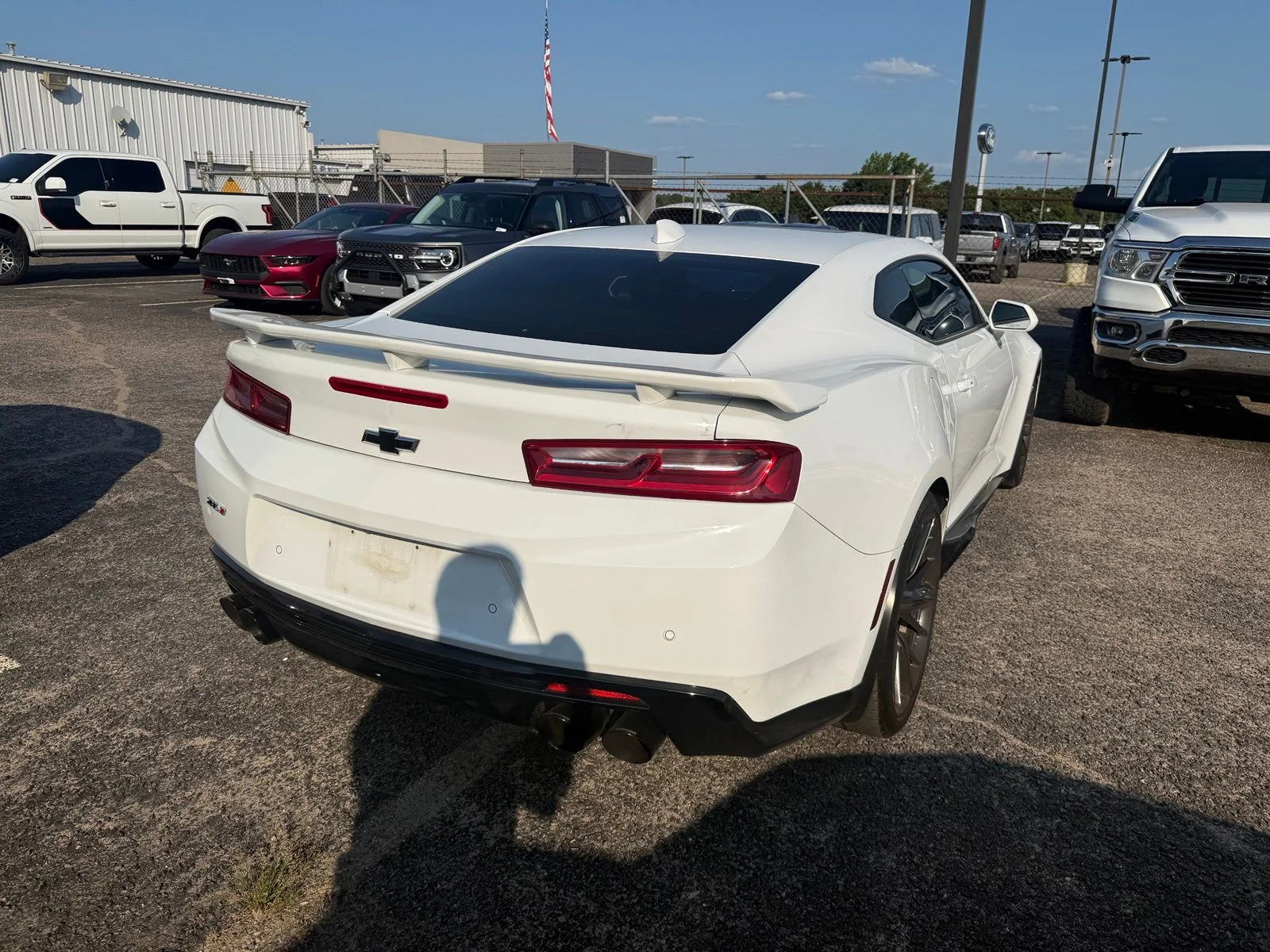 Used 2018 White Chevrolet ZL1 image 6