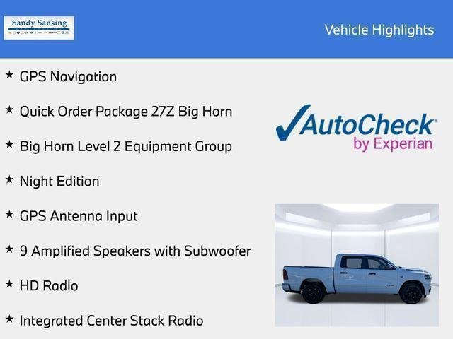 New 2026 Bright White Clear-Coat Exterior Paint RAM BIG HORN image 7