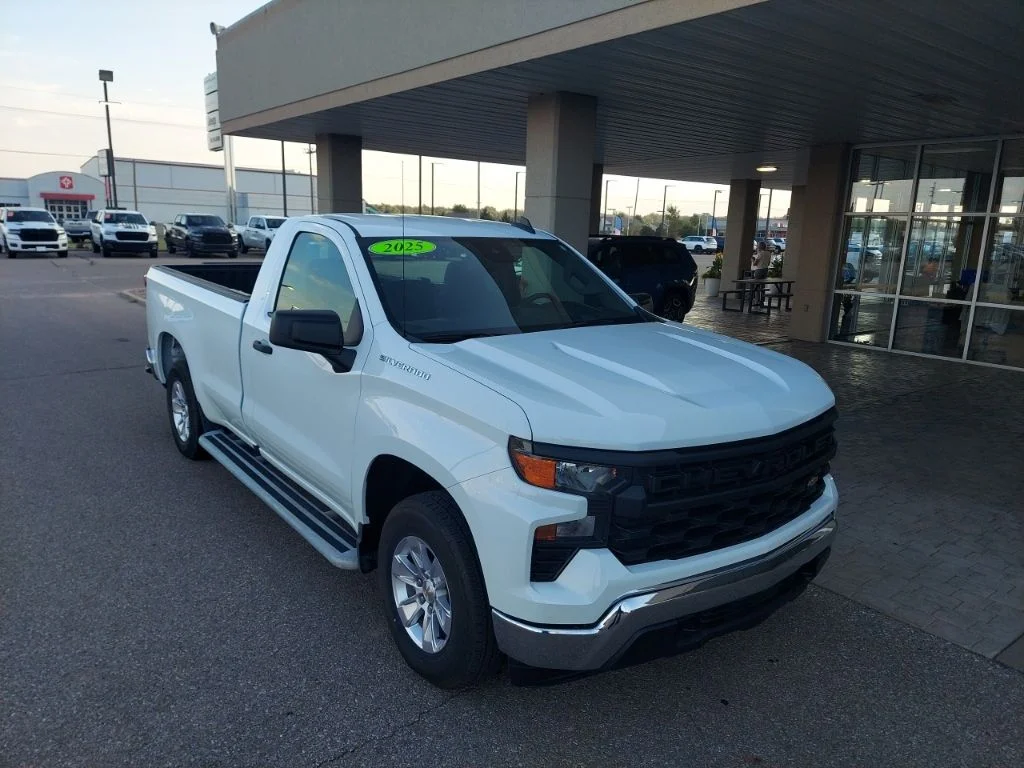Certified Used 2025 White Chevrolet WT image 1