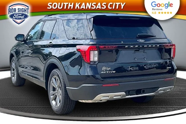 New 2026 Agate Black Metallic Ford Active image 3