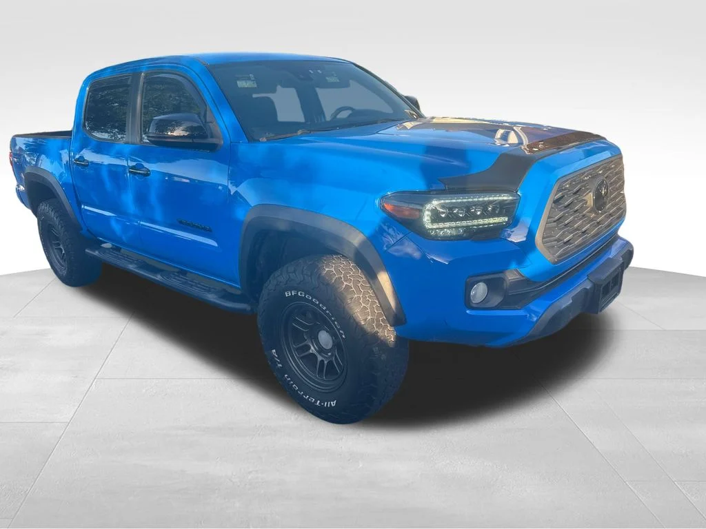 Used 2021 Blue Toyota TRD Off-Road image 24