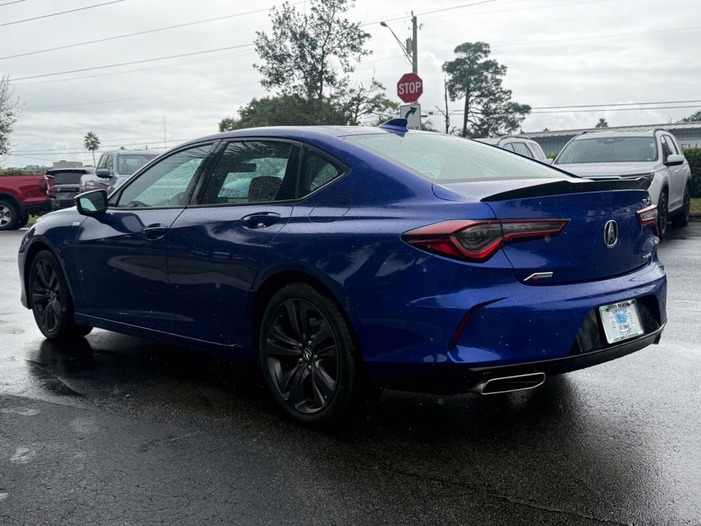 Used 2022 Blue Acura A-Spec Package image 3