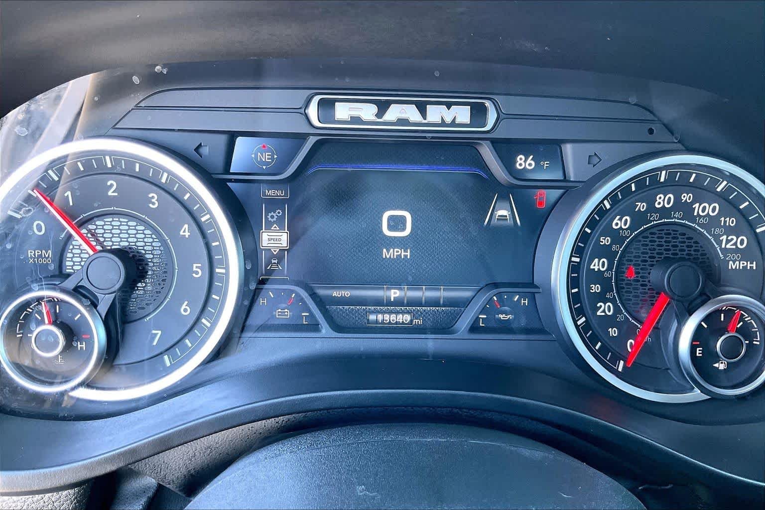 Used 2025 Bright White Clearcoat Ram Big Horn image 25