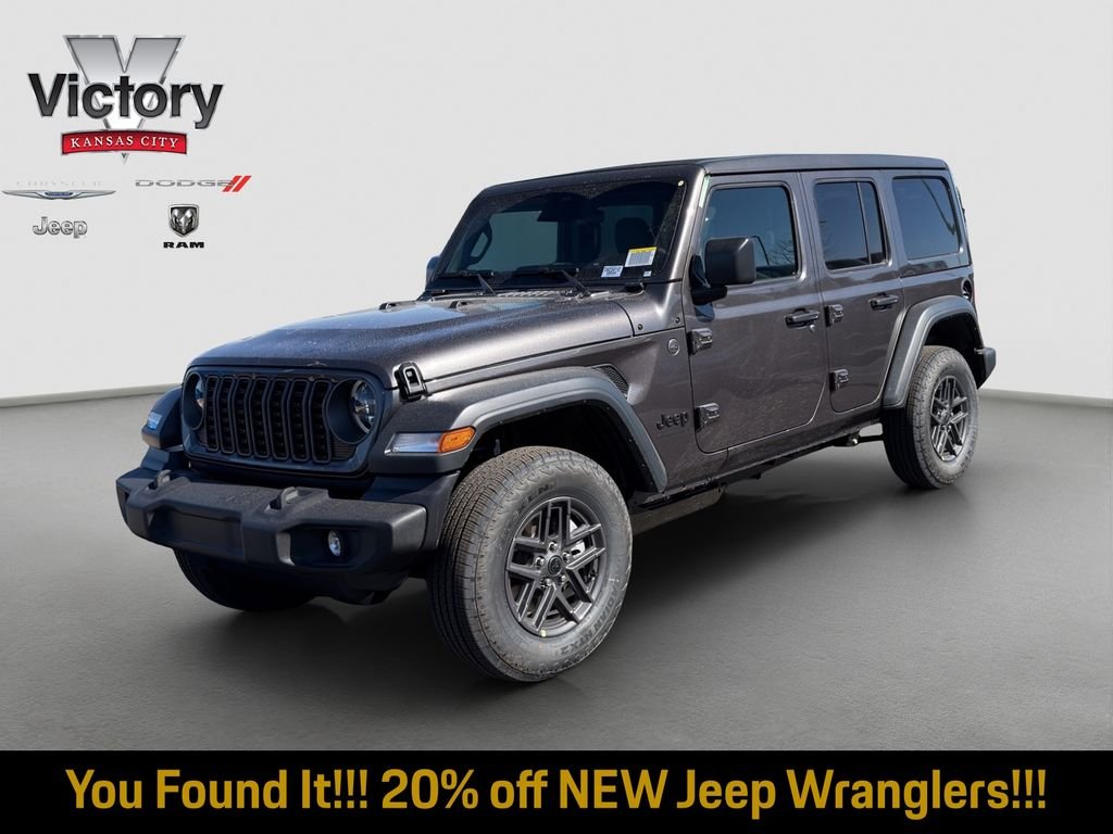 New 2026 Granite Crystal Metallic Clearcoat Jeep Sport S image 3
