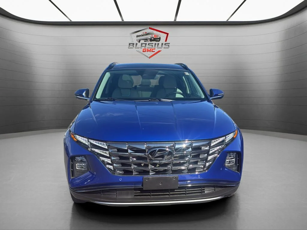 Used 2023 Blue Hyundai Limited image 8