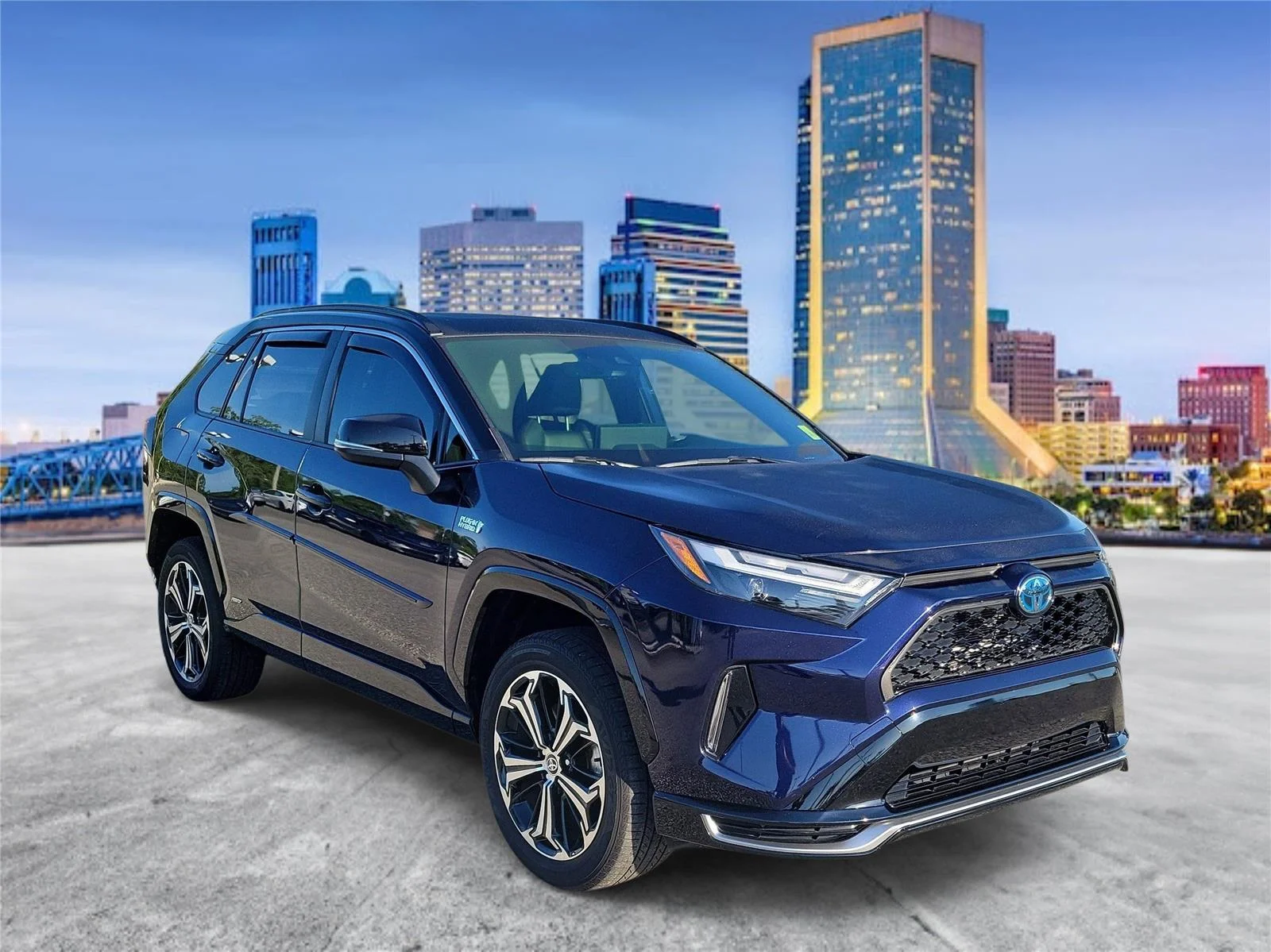 Used 2024 Blueprint/Midnight Black Metallic Toyota XSE image 4