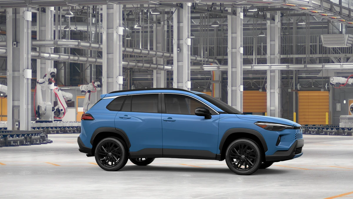 New 2026 Cavalry Blue Toyota Hybrid XSE image 13