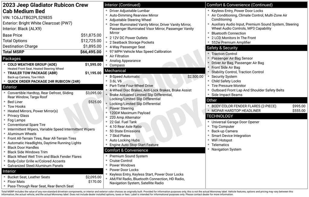 Certified Used 2023 White Jeep Rubicon image 8