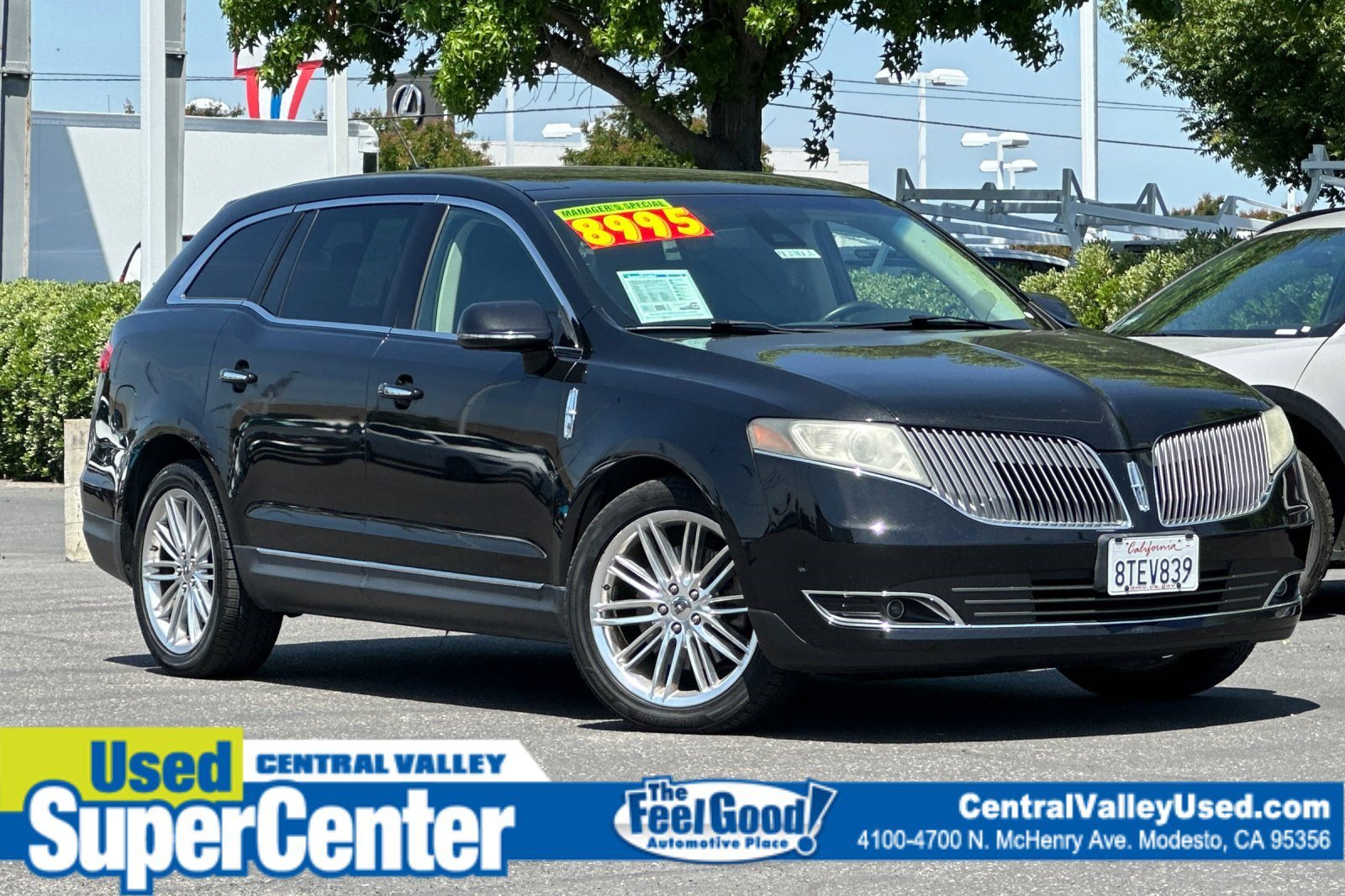 Used 2014 Tuxedo Black Metallic Lincoln EcoBoost image 1
