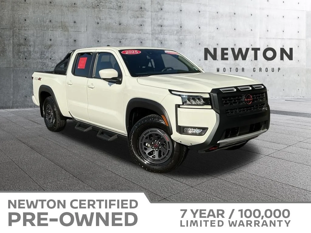 Certified Used 2025 Glacier White Nissan PRO-4X image 1