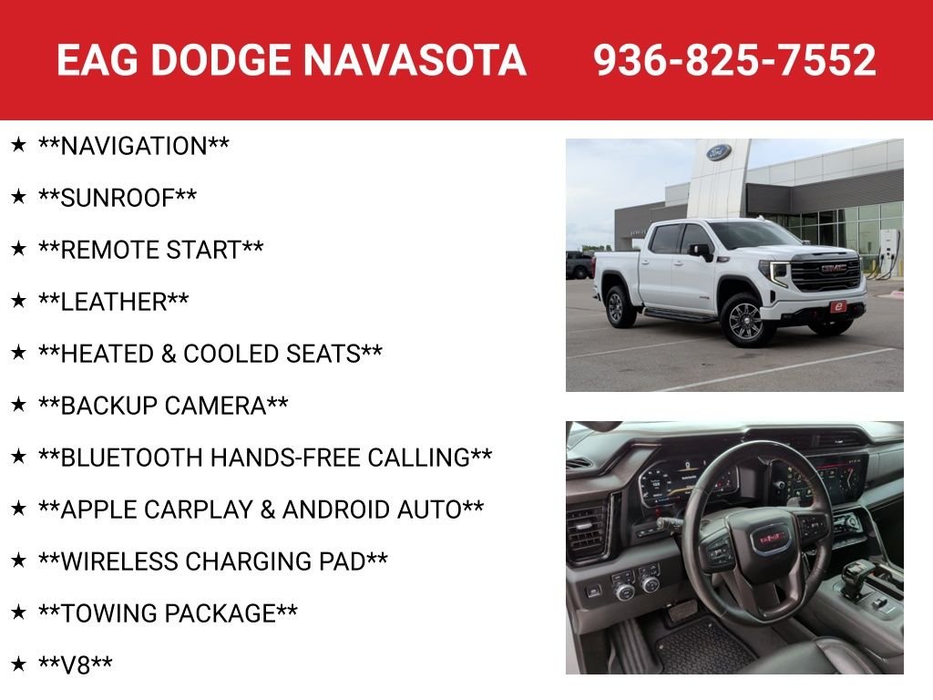 Used 2024 White GMC AT4 image 4