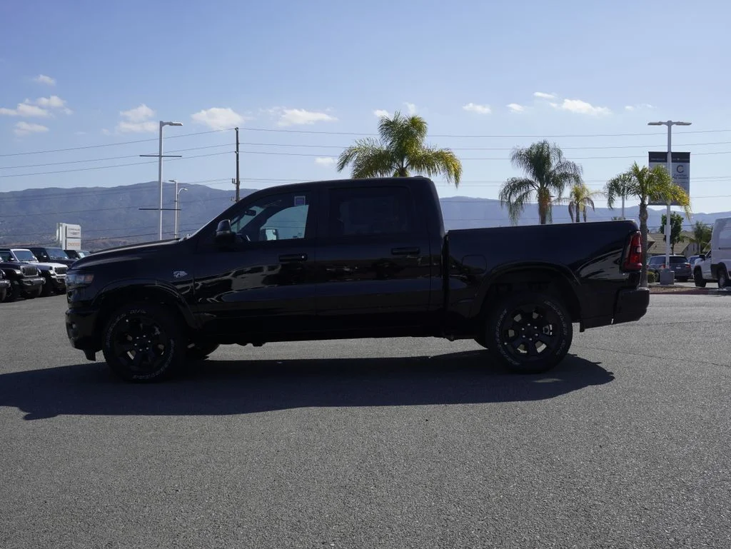New 2026 Diamond Black Crystal Pearl-Coat Exterior Paint RAM Big Horn/Lone Star image 6