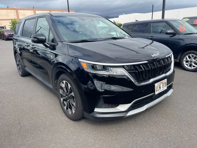 Used 2022 Black Kia EX image 3