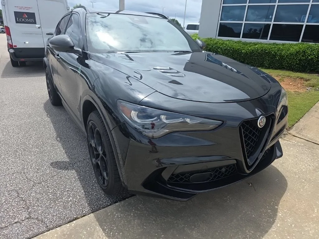 Used 2024 Vulcano Black Metallic Alfa Romeo Quadrifoglio image 9