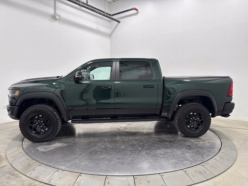 New 2027 Serrano-Green Metallic Paint RAM TRX SRT image 4