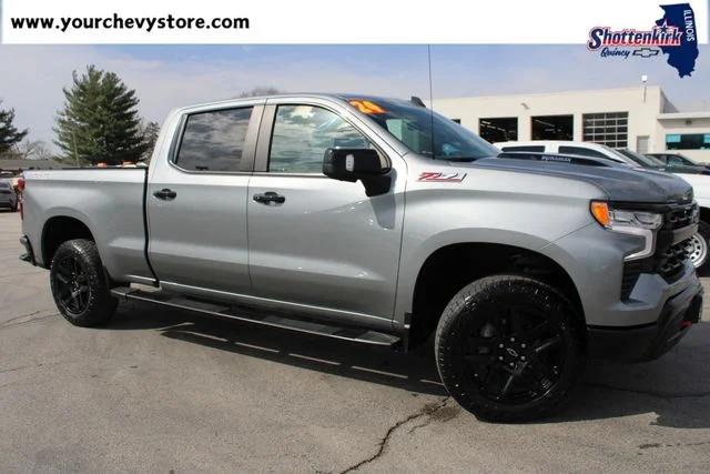 Used 2024 Gray Chevrolet LT Trail Boss image 1