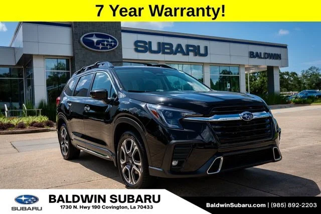 Certified Used 2025 Crystal Black Silica Subaru Touring image 1