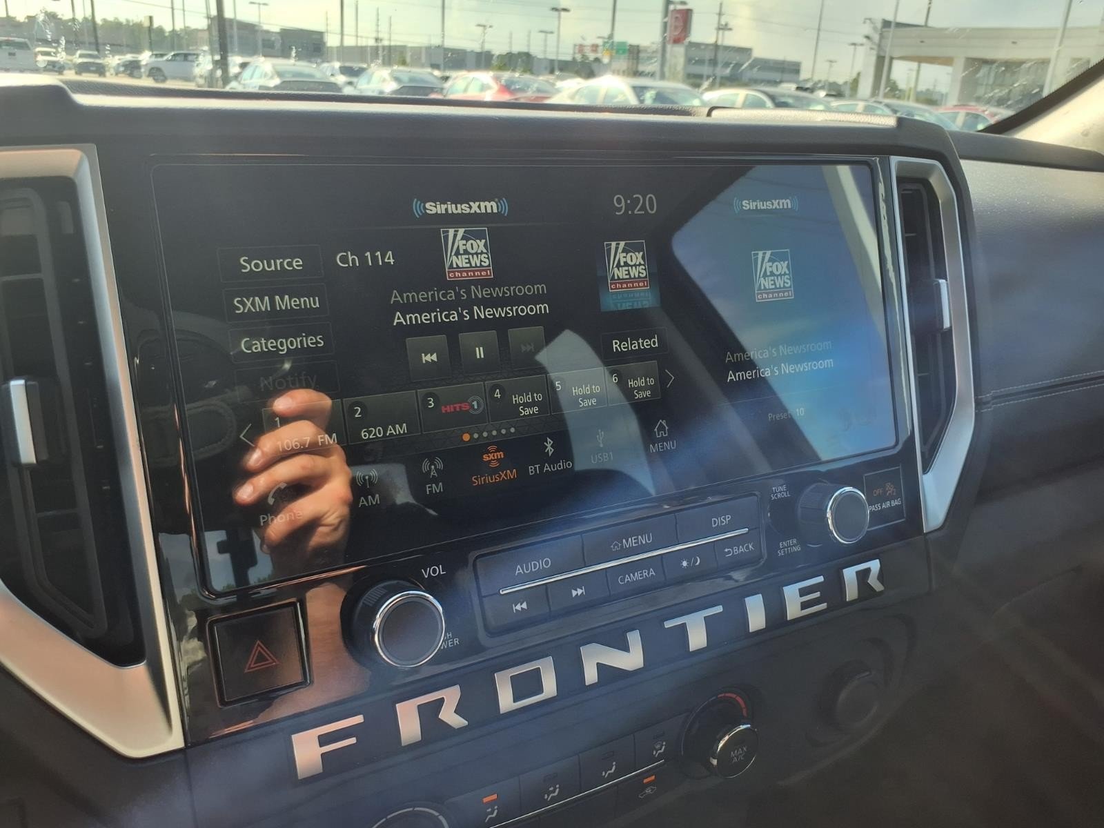 2026 Nissan Frontier SV Blue at Robbins Nissan
