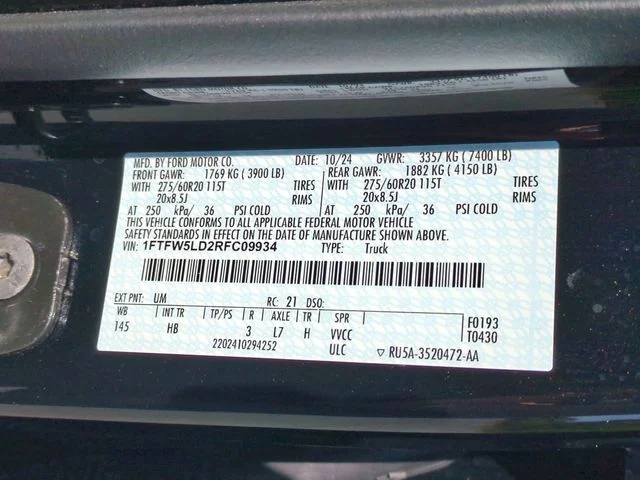 Used 2024 Black Ford Lariat image 37