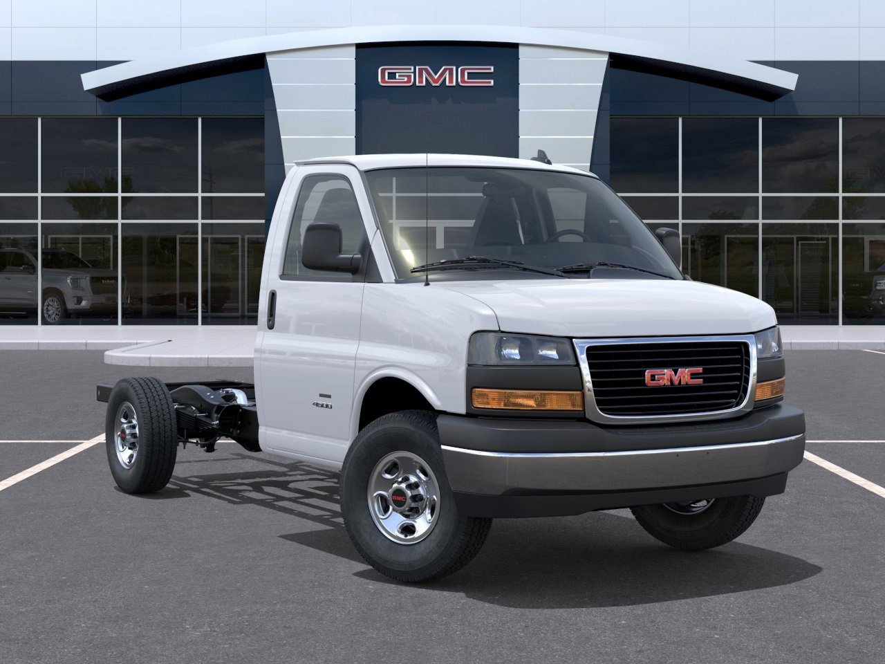 New 2025 Summit White GMC 1WT image 7
